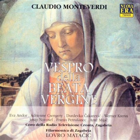 Monteverdi:Vespro Della Beata: Matacic, Filarmonica Zagabria: Amazon.in ...