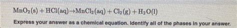 Image result for MnO2 HCL MnCl2 Cl2 H2O