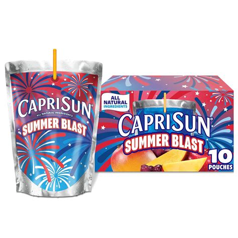 Amazon.com : Capri Sun Summer Blast Passion Fruit Mango flavored Juice ...