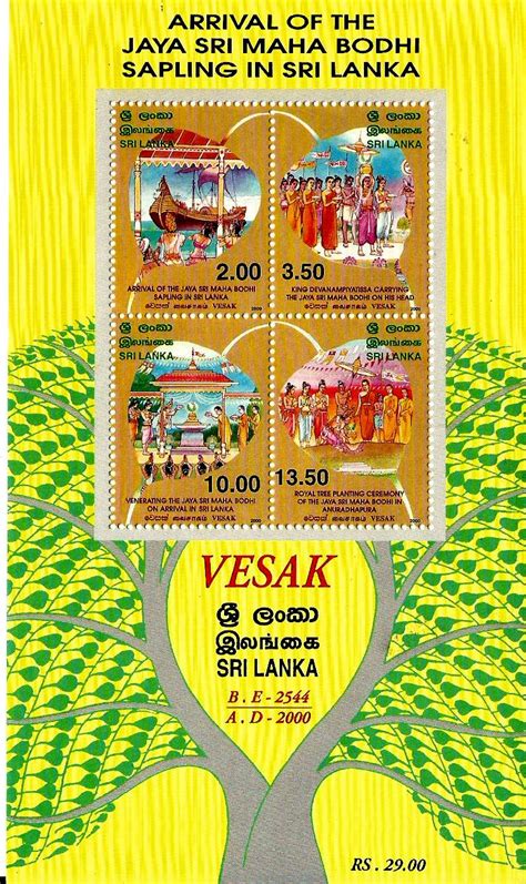Buddha’s Birthday – Vesak – Sri Lanka – Stamp Digest