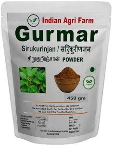 IAgriFarm Gurmar Powder / 450g / Sirukurinjan / Gymnema Sylvestre ...