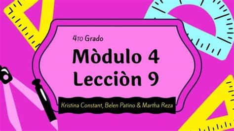 Rezultat imagine pentru Module 3 Lesson 9 Grade 4