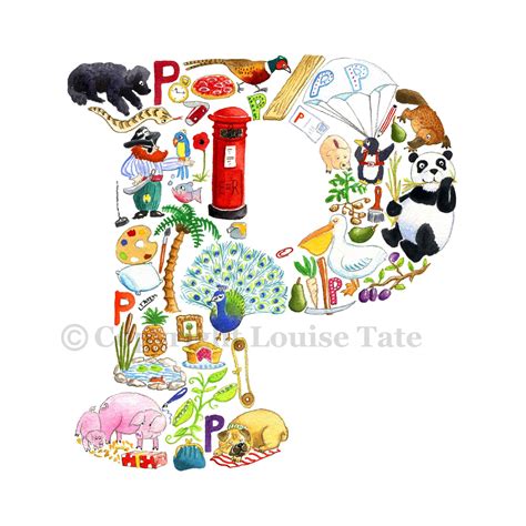 Alphabet Letter P