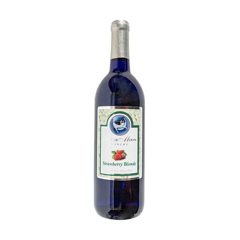 Silver Moon Winery Strawberry Blonde Sweet White Wine (750 ml) Delivery ...