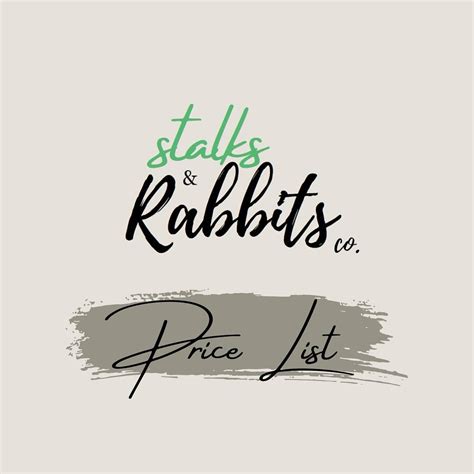 stalks & rabbits co (@stalksandrabbitsco) • Instagram photos and videos