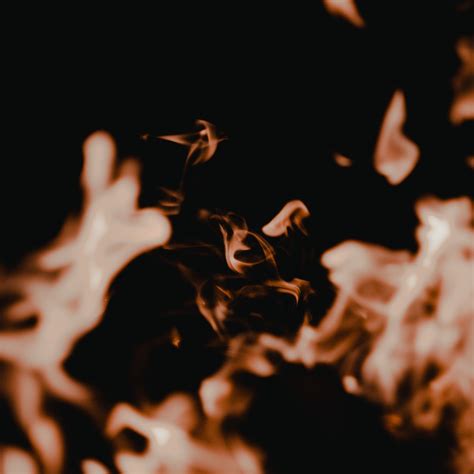 Download wallpaper 2780x2780 fire, dark, flame, blur ipad air, ipad air ...