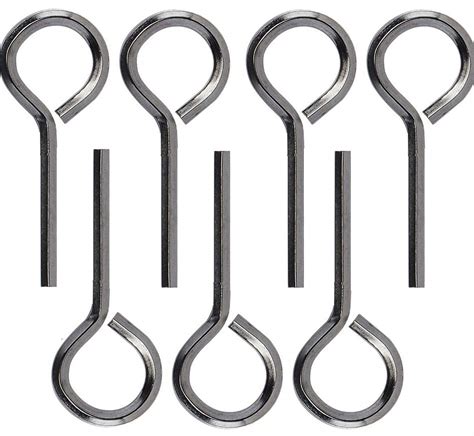 10 Pack 1/8 inch Standard Hex Dogging Key with Full Loop, Allen Wrench ...