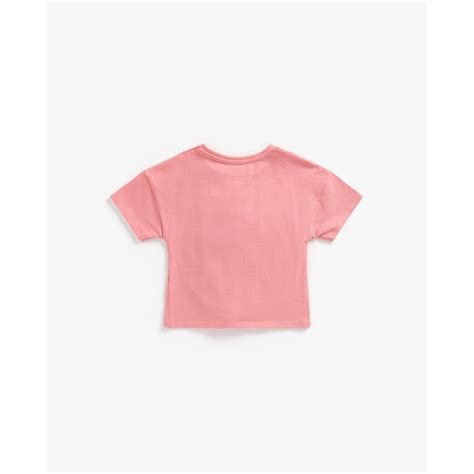 Buy Girls Short Sleeves Top Sequin-Pink Online at Best Price | Mothercare