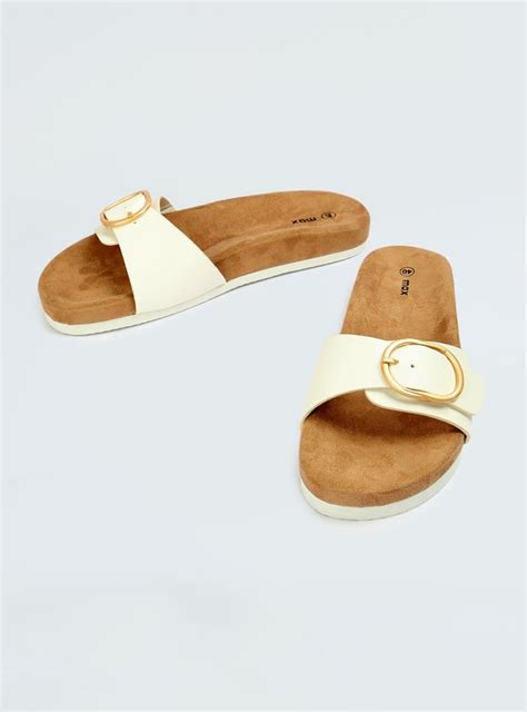 Buy Women Colourblocked Flat Sandals with Buckle Online at just Rs. 799 ...