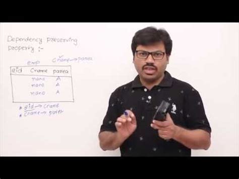 Normalization-Dependency Preserving Video Lecture - Question Bank for ...