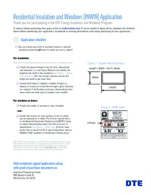 Fillable Online Sample DTE Energy Rebate Programs Follow Fax Email ...