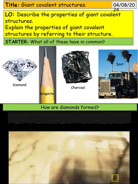 Image result for Giant Covalent Compounds Explained