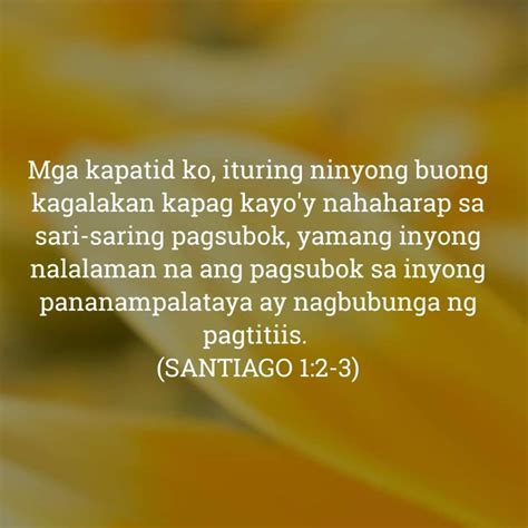 Santiago 1:2-3 - Jesus is my Lord and Savior