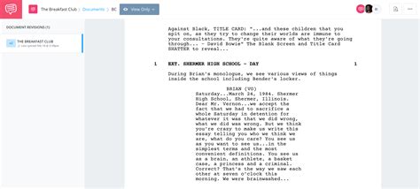 The Breakfast Club Script PDF: Plot, Monologues, and Scene Analysis