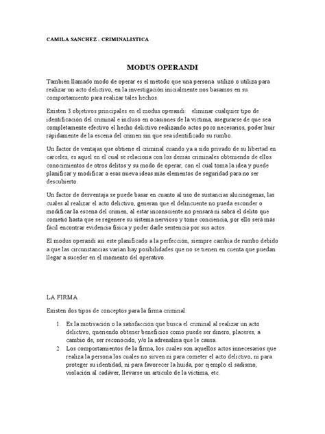 Image result for Modus Operandi Pronounce