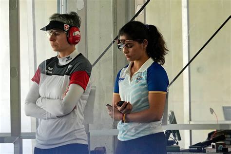 Manu Bhaker qualifies for 25m sports pistol in second position at Olympics