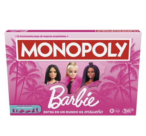 Hasbro Gaming Monopoly: Barbie Edition Board Game, 8Y+, 2 - 6 Players