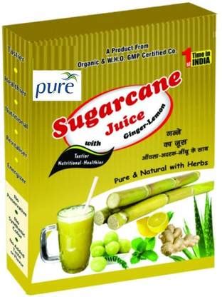 Pure Sugar Cane Lime Juice With Ginger Powder Price in India - Buy Pure ...