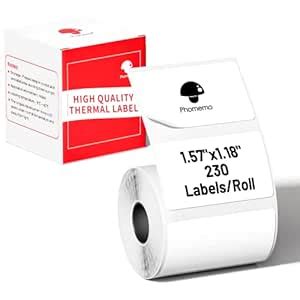 Multi-Purpose Square Self-Adhesive Label for Phomemo M110 Label Printer ...