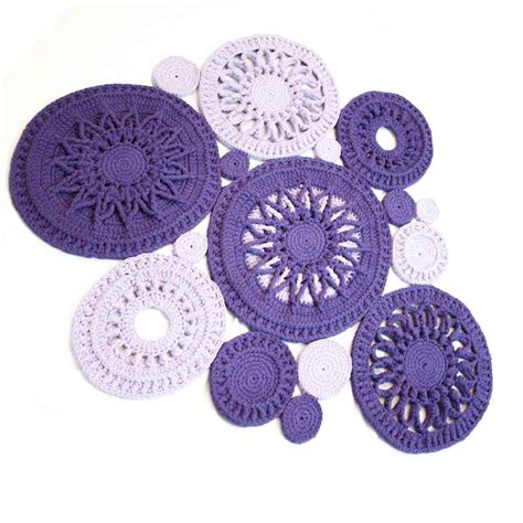 Macrame Round Rugs Patterns 的图像结果