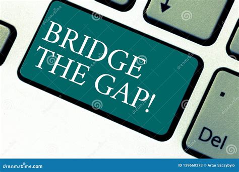 Handwriting Text Bridge the Gap. Concept Meaning Overcome the Obstacles ...