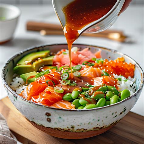 Sauce poke bowl maison : 3 recettes saines et sans gluten | Recette en ...