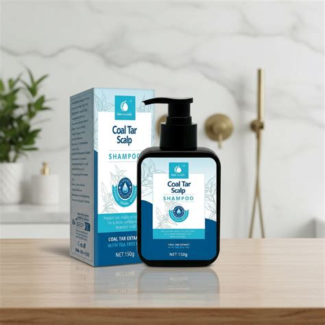 Coal Tar Extract Shampoo: 2% Tar Solution for Scalp Soothing, Psoriasis, Dandruff, Seborrheic ...