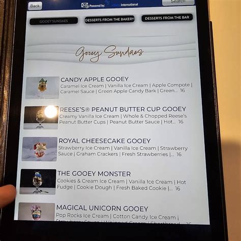 Menu at Dockside Restaurant, Coeur d'Alene