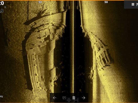 Using Side Scan Lowrance 的图像结果