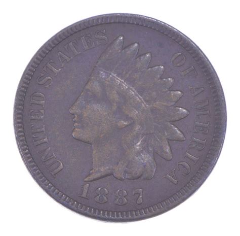 1887 Indian Head Cent - Charles Coin Collection | Property Room