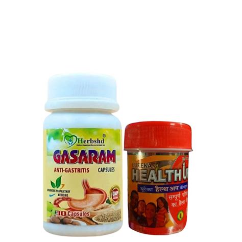 Ayurvedic Eureka Health Up Capsule for Weight Gain & Digestion,gas....