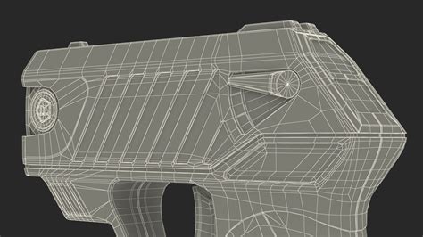 Compact Stun Gun LASER Pulse Black 3D Model $34 - .3ds .blend .c4d .fbx ...
