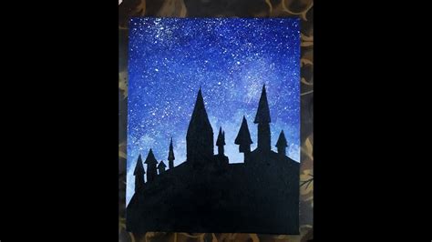 Image result for Hogwarts Acrylic Tutorial