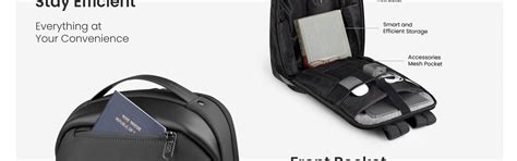 OfficeMate 23L Laptop Backpack – USB Charging | EVA Hard Shell – Craloft