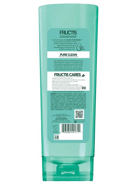 Pure Clean Conditioner - Hair Care Product - Garnier Fructis
