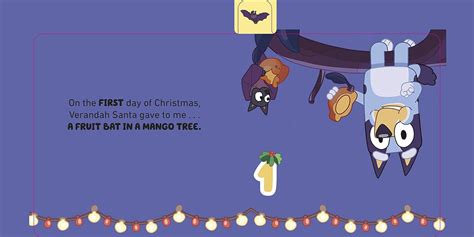 Bluey : 12 Days of Christmas Tabbed Board Book - Board Book