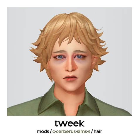 tweek hairstyle | Sims 4 hair male, Sims, Messy hairstyles