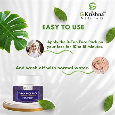 D-Tan Face Pack – GK Naturals