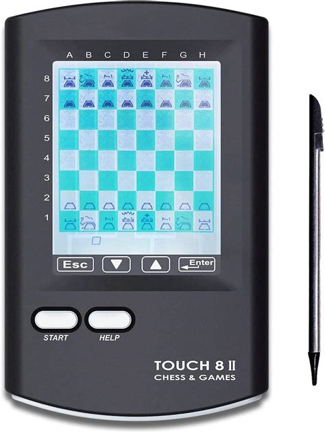 Buy Vonset Touch Electronic Chess 8 in 1 Chess Handheld Electronic ...