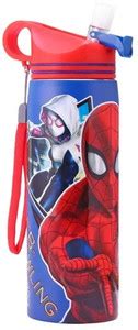 Flipkart.com | striders SpiderMan Kids Stainless Steel Insulated Water ...