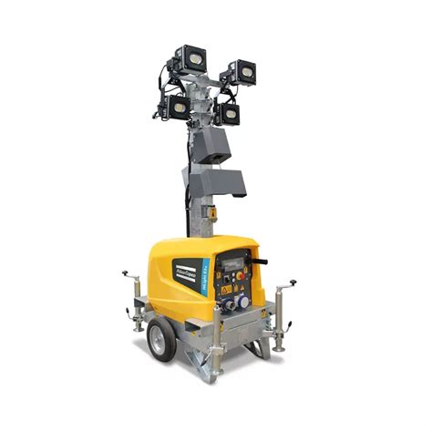 Electric portable light towers - Atlas Copco India