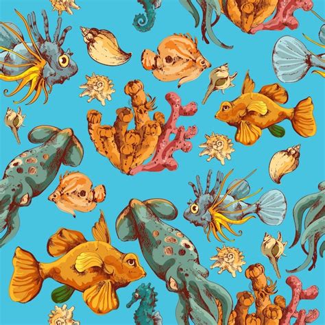 Sea Creatures for Design 的图像结果