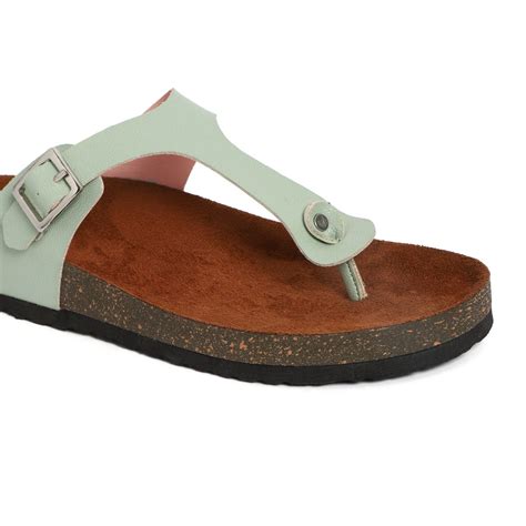 Buy MOZAFIA Womens Sea Green Sandals Online