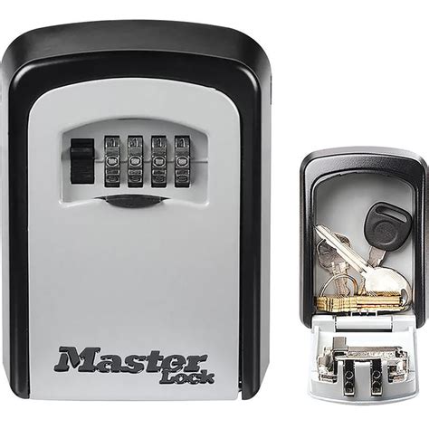 Image result for Master Lock Medium Key Safe How to Set Combination