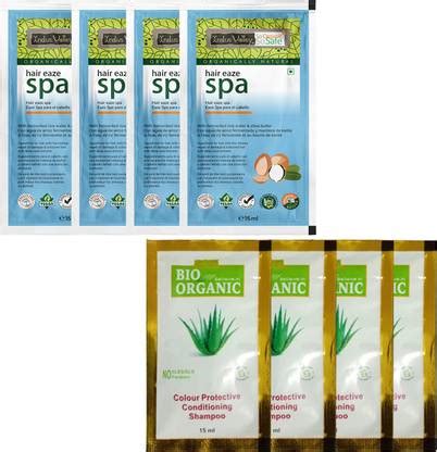 Indus Valley Hair Eaze Spa and CP Shampoo Sachets Combo Price in India ...