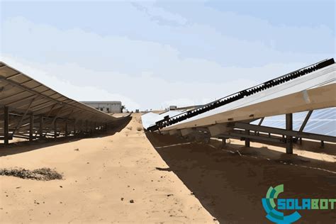 Solar panel cleaning machines by Solabot Technologies