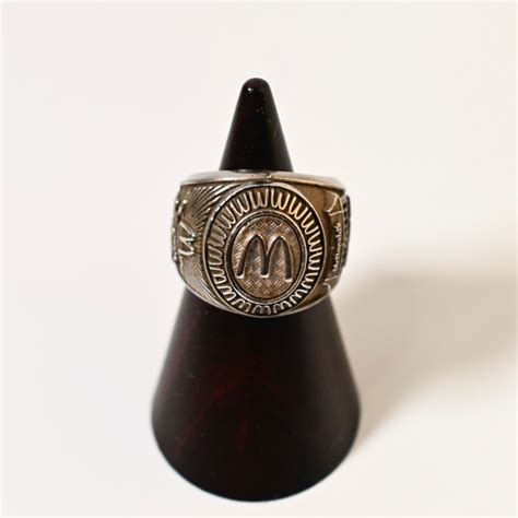 70's Mcdonald's マクドナルド BALFOUR社製 Ring 7 日本サイズ12号 | Button Works Store ...