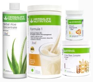 HERBALIFE Herbal Aloe Concentrate Formula 1 Banana Caramel Active fiber ...