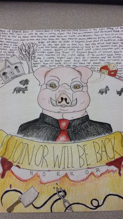 Animal Farm Propaganda Poster – Sarah's Blog