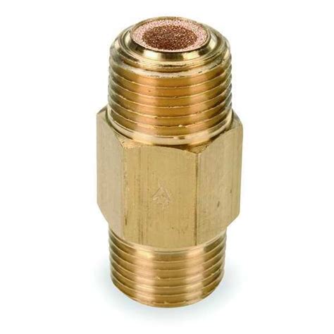 Speedaire Nipple Filter, 1/4 NPT, 40 Micron 1EJV3 | Zoro